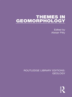 cover image of Themes in Geomorphology